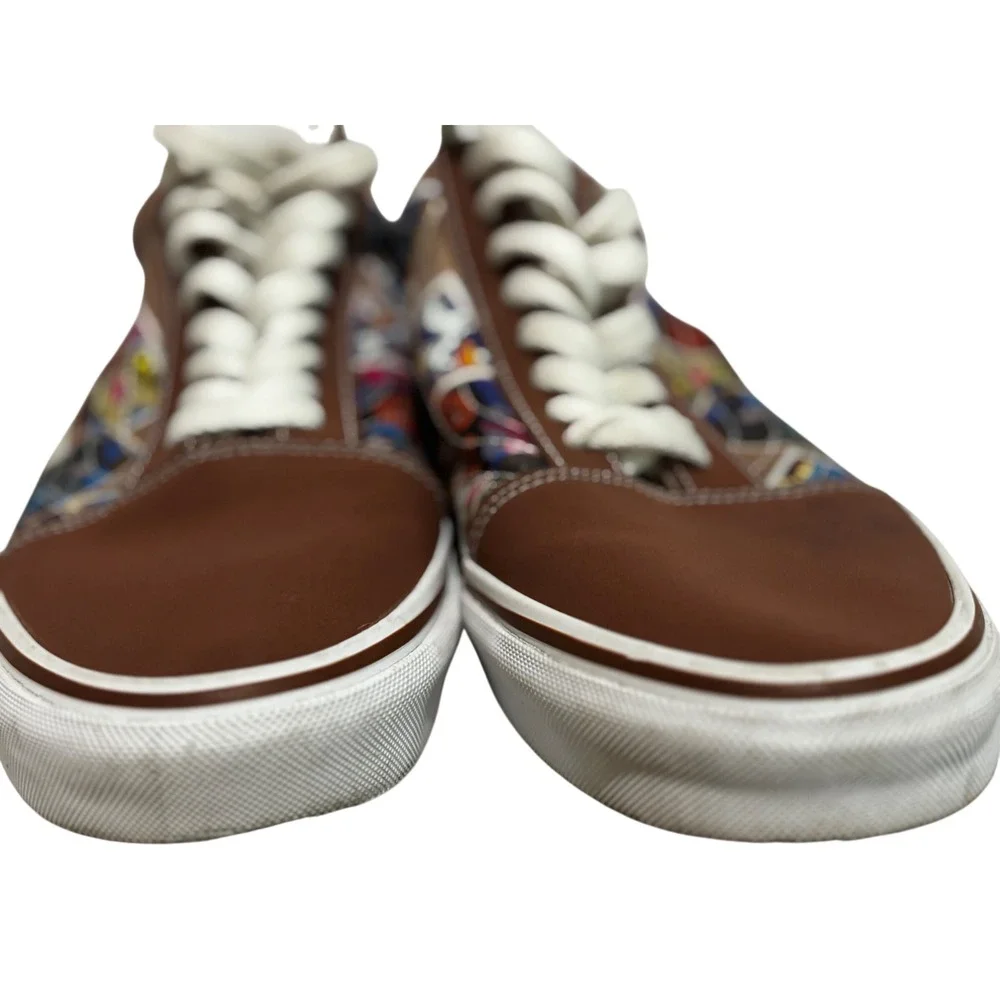 Vans Old Skool Disney 100 Scrapbook limited Edition Leather panel Shoes Mens 11